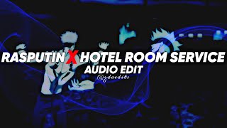 Boney M. - Rasputin x Pitbull - Hotel Room Service ▪︎ [EDIT AUDIO]