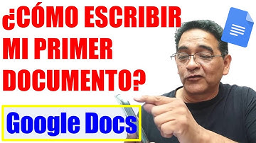 Cómo ESCRIBIR un DOCUMENTO en CELULAR con Documentos de Google
