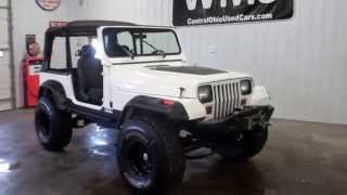 1992 Jeep Wrangler 4x4 ~ www.wmsohio.com