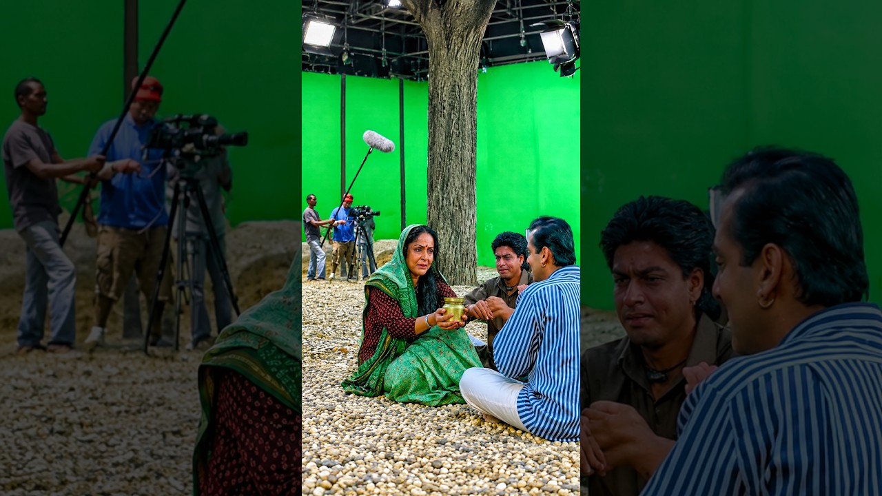 Karan Arjun Movie Shooting | Shahrukh Khan Movie #srk #movie #shorts