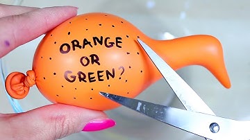 BALLOON POPPING - GUESS THE COLOR INSIDE Challenge