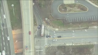 Fire breaks out at homeless encampment at Atlanta bridge underpass