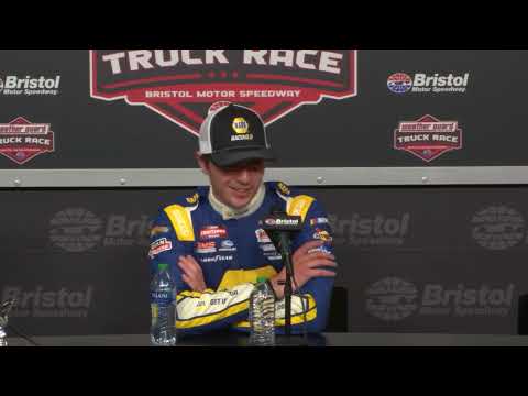 Christian Eckes&#039 postrace press conference following Truck Series win at Bristol