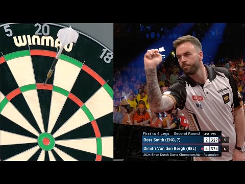 ROSS SMITH HITS A NINE DARTER! 2024 Dutch Darts Championship