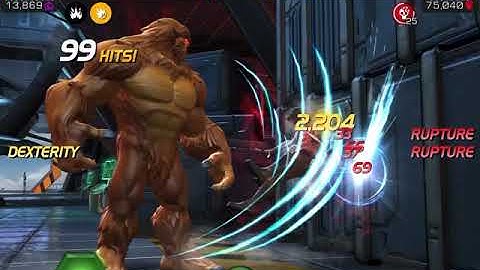 Sorry Bub. Testing Sasquatch special damage potential.