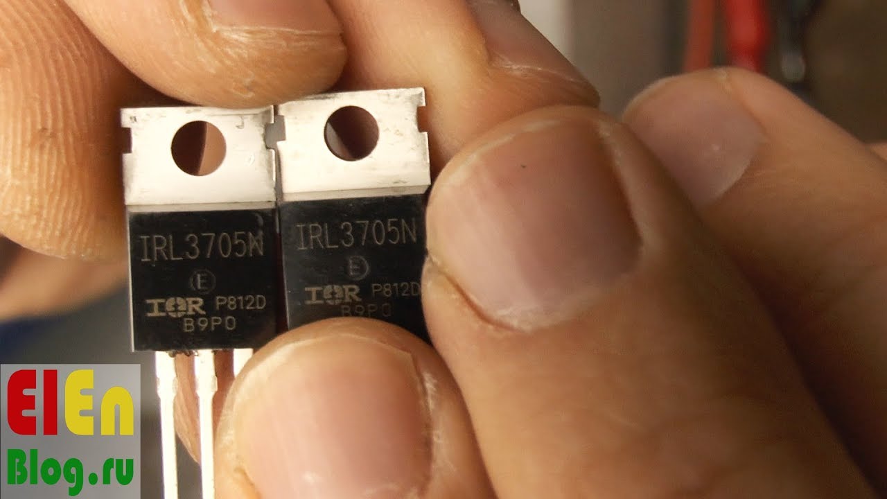 Тест IRL3705N. Зверь из Китая...... - YouTube