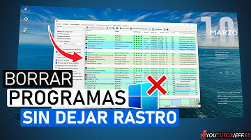 Desinstalar PROGRAMA Sin Dejar Rastro 🔴 Eliminar Programas por Completo