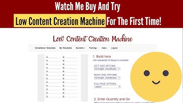 Low Content Creation Machine Review Make Money With Low Content