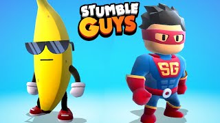 AKU INGIN SKIN LEGEND TERBARU MANUSIA PISANG DAN SUPERMAN! Stumble Guys