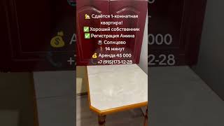 Сдается 1-комнатная квартира