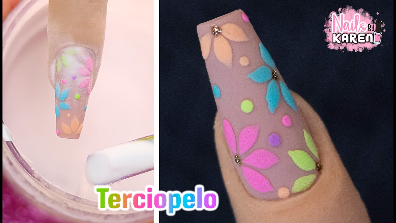 Uñas TERCIOPELO / VELVET - NailArt | NailsByKaren - thptnganamst.edu.vn