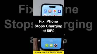 Fix iPhone Stops Charging at 80%