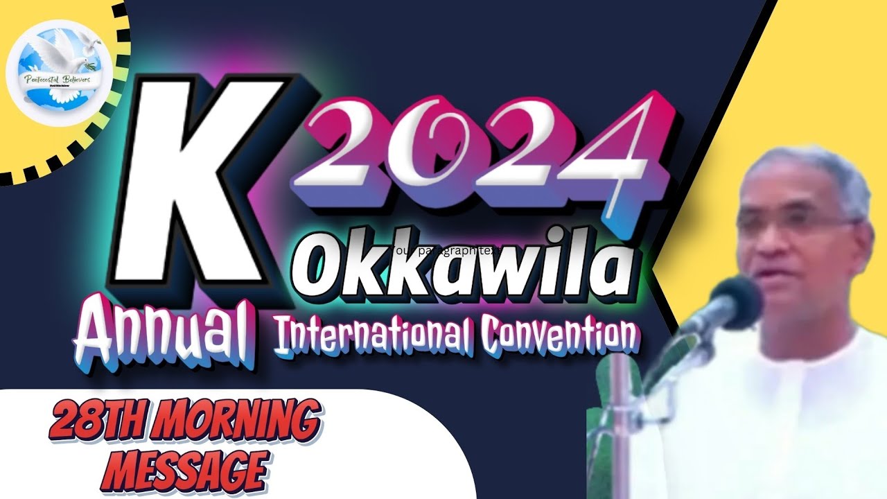 CPM Annual Convention 2024 | Message Pas Selvamani| Ceylon Pentecostal Mission Kokkawila| D2 Morning