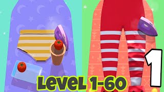 Perfect Ironing Gameplay Walkthrough Level 1- 60 (Android, iOS) screenshot 5