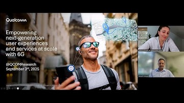 Webinar: Empowering next generation user experiences and services at scale with 6G - 090325