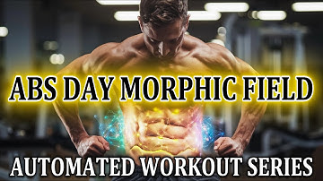 Abs Day Morphic Field - Automated Workout Series | Sculpt Core, Burn Fat, Boost Energy, Define Abs