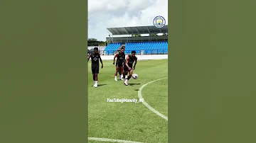 Rayan Cherki Marmoush Foden INTENSE Training Ahead Man City S Next Club World Cup Clash 
