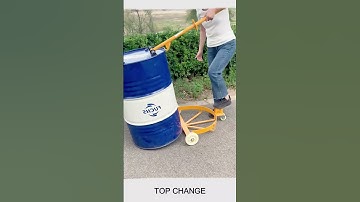 Manual oil drum lifter  #Youtube #short #goviral