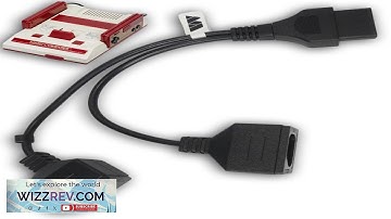 2x NES controller to Famicom expansion port adapter cable by MiSTerAddons
