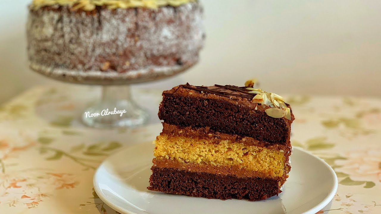 ‎كيكة عيد ميلاد كيتو ٣ طبقات غنية رائعة مذاق فاخر Keto Birthday Cake مرضى السكري حساسية القمح