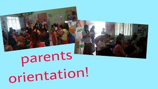 STA.MARIA CHILD DEVELOPMENT CENTER/Preparation for Parents Orientation(Sta.Ana,Pampanga)