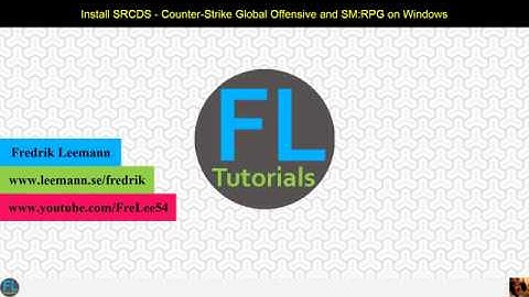 Install SRCDS SMRPG CSGO 2019 Windows