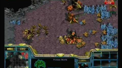 NATE MSL 09 Semi-Finals - Kal vs. Jaedong Set 3 [2/3] (Dual comm.)