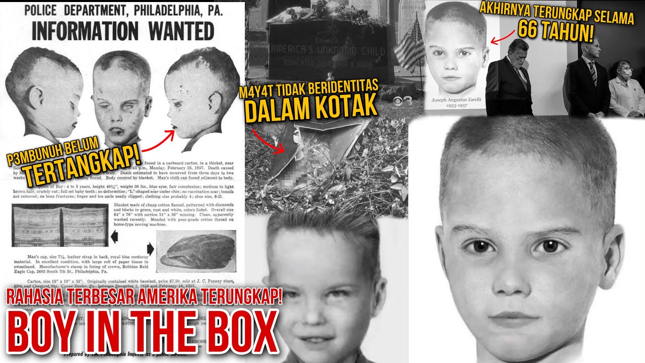 Kisah Nyata | Kisah Misterius Boy In The Box Terungkap! - YouTube