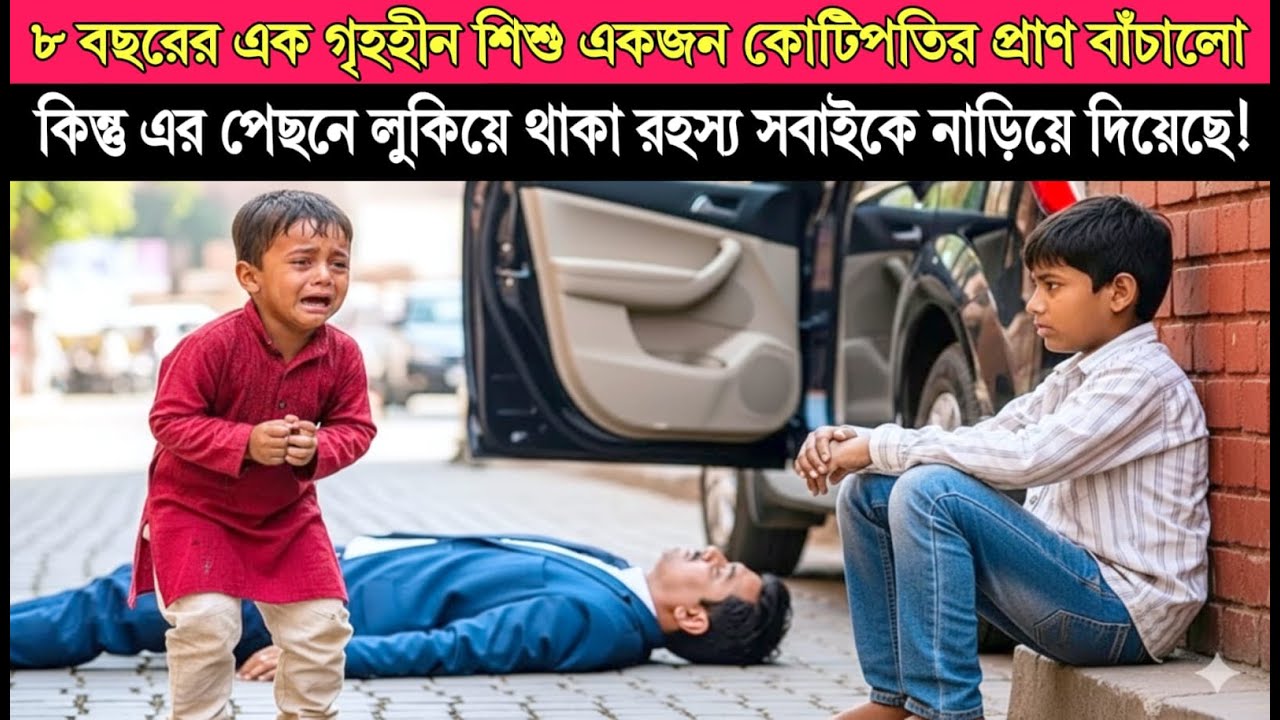 ৮ বছরের এক গৃহহীন শিশু একজন কোটিপতির প্রাণ বাঁচালো। কিন্তু এর পেছনে লুকিয়ে থাকা রহস্য সবাইকে নাড়িয়ে