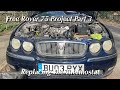 Rover 75 V6 Project - Replacing The Thermostat - Keyhole Method