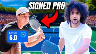 Can I Beat a Signed Pro?? (Newport Beach Challenger)