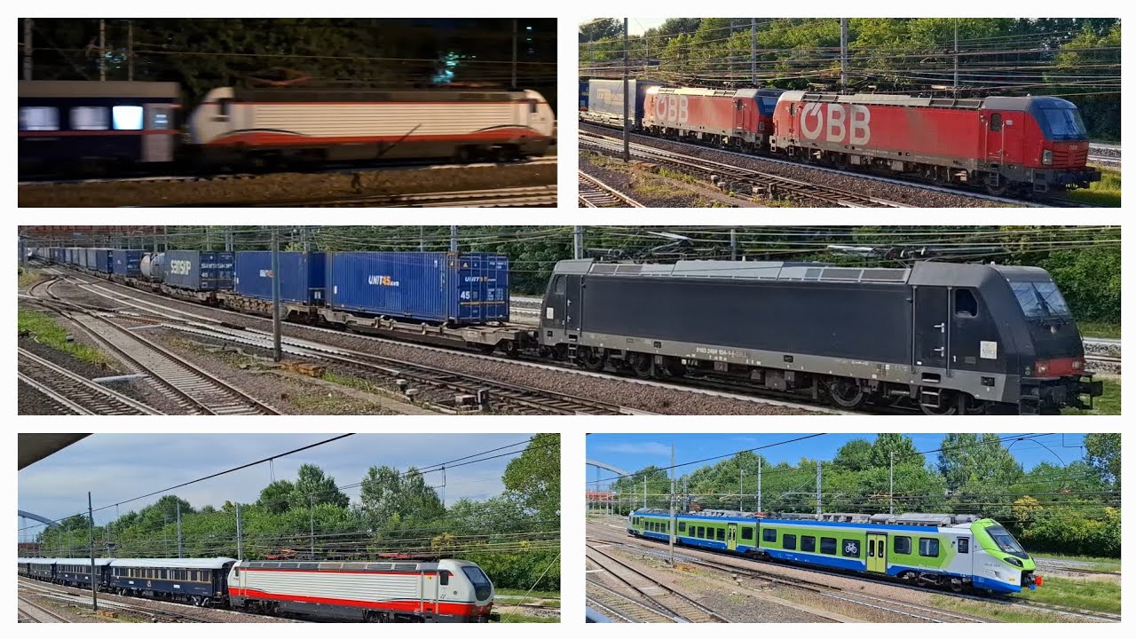 L'INCREDIBILE TRAFFICO del NODO di PADOVA VISTO dalla CABINA A!!!