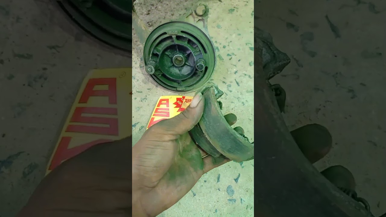 Bajaj Discover 100cc ब्रेक स्यू चेंज|How to change brake shoe of Bajaj Discover 100cc|