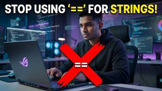 99% of Java Beginners Make THIS Mistake! ❌ (== vs .equals)