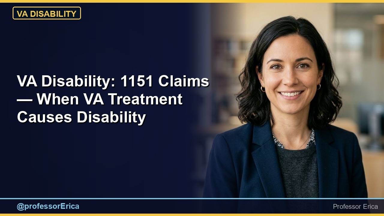 VA Disability: 1151 Claims — When VA Treatment Causes Disability