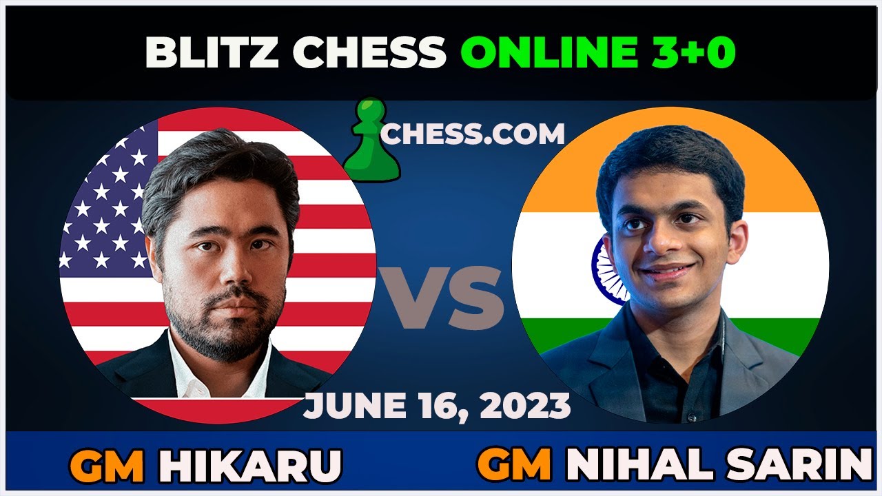 Hikaru Nakamura vs Daniil dubov, Blitz chess online 3+1, Games  Compilation