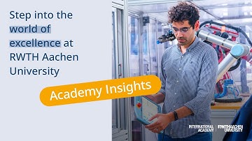 Unlock your potential at RWTH Aachen University