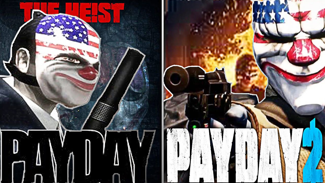 PAYDAY THE HEIST Vs. PAYDAY 2 Comparison You Mashub II เกม payday 2