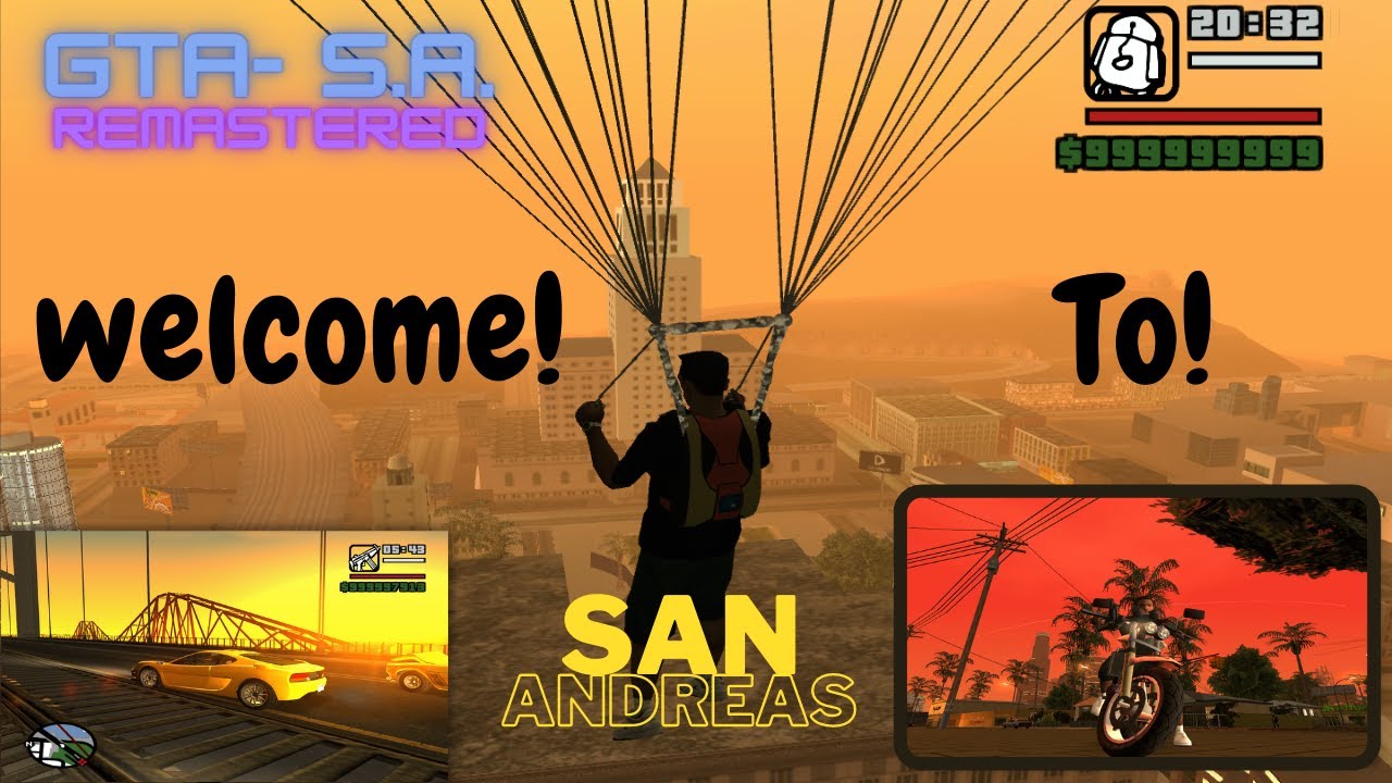GTA San Andreas Remastered Trailer for the series starting soon