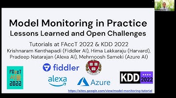 FAccT 2022: Model Monitoring in Practice - Lessons Learned and Open Challenges