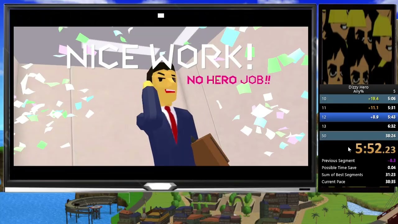 Dizzy Hero-Any% speedrun in 