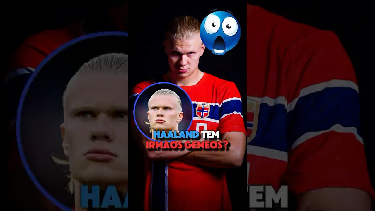 Haaland tem muitos irmãos gemeos? #haaland #noruega #futebol #copadomundo #humor