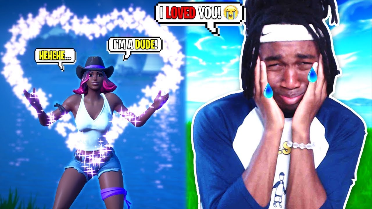 I PUT MY FRIEND on a BLIND DATE... **IT WAS A MAN!!** (Fortnite ft. TheMambaAtlas)