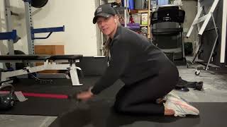 Hip Hinge with Lat Pull with band