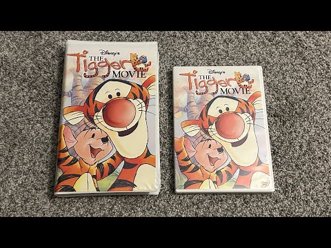 The Tigger Movie 2000 Comparison Video 25th Anniversary Edition