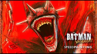 BATMAN WHO LAUGHS / Time lapse digital painting