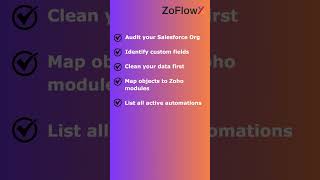 How to Migrate from Salesforce to Zoho CRM - Save a Minimum of 90% on CRM Costs