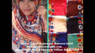 085648183444 - Grosir Jilbab Segiempat Motif Murah
