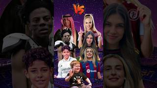 Ronaldo, Ishowspeed, Ronaldo Jr Vs Alisha Lehmann, Celine Dept, Alexia Putellas 🥊🔥😍