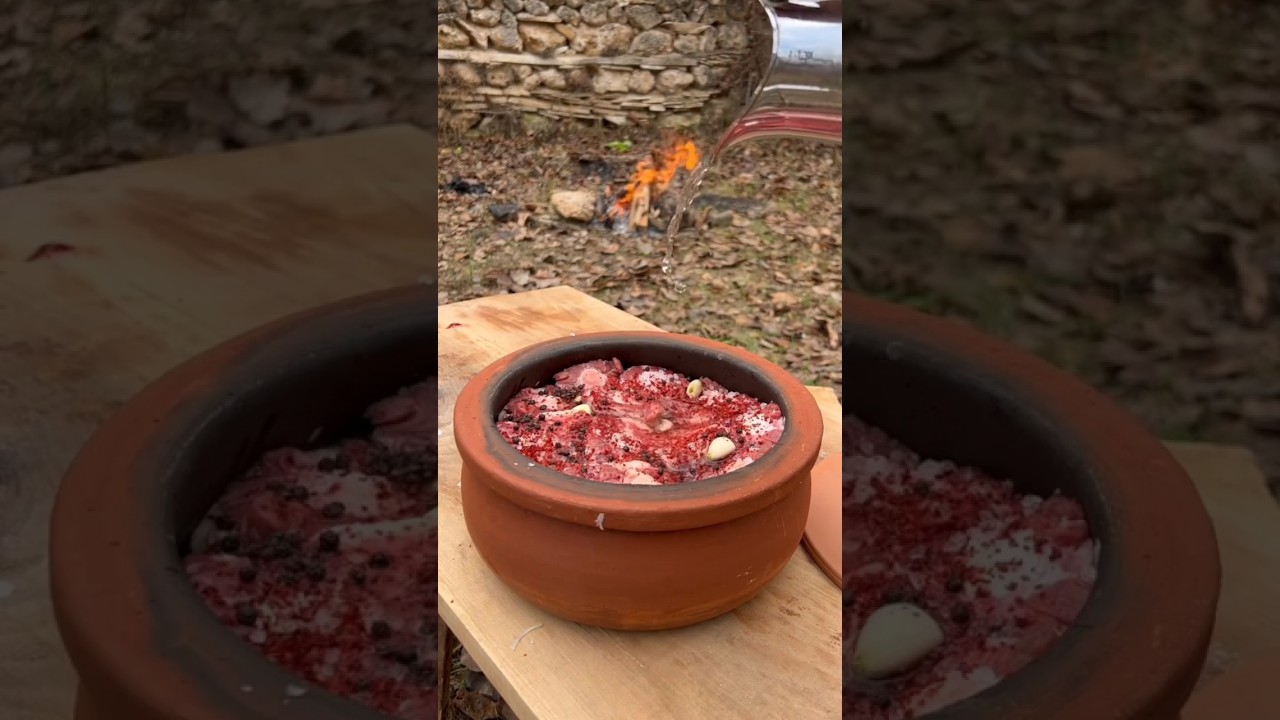 Beef Stew in Casserole #discover #highlights #cooking  #yemektarifi #steak #kebab #turkey #shorts